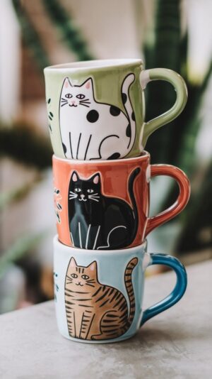 Kitty mugs for relaxed mornings Relaxed Morning Cat Mug